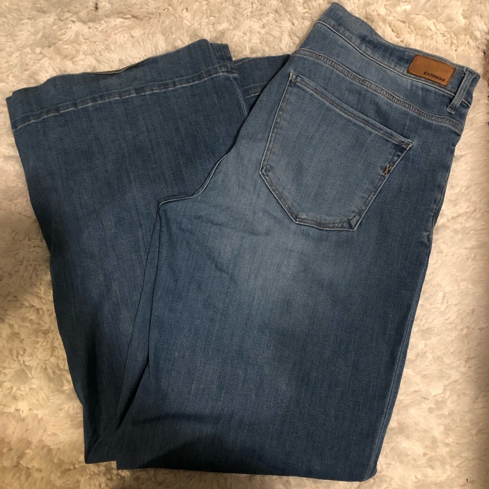 Express wide leg jeans